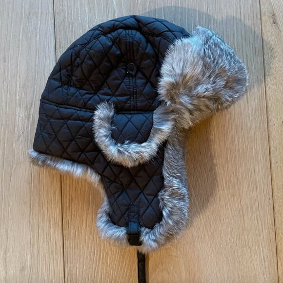 Fur trapper hat! Saks Fifth Avenue - Picture 2 of 6